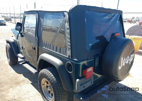 1998 Jeep Wrangler Se из США, поврежденный, VIN 1J4FY29P7WP786324